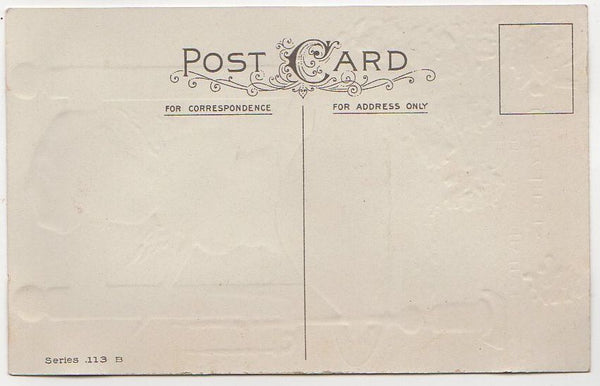 Cherub Chef Carves Turkey Candelabra Pink Carnations Vintage Thanksgiving Postcard - Avid Vintage