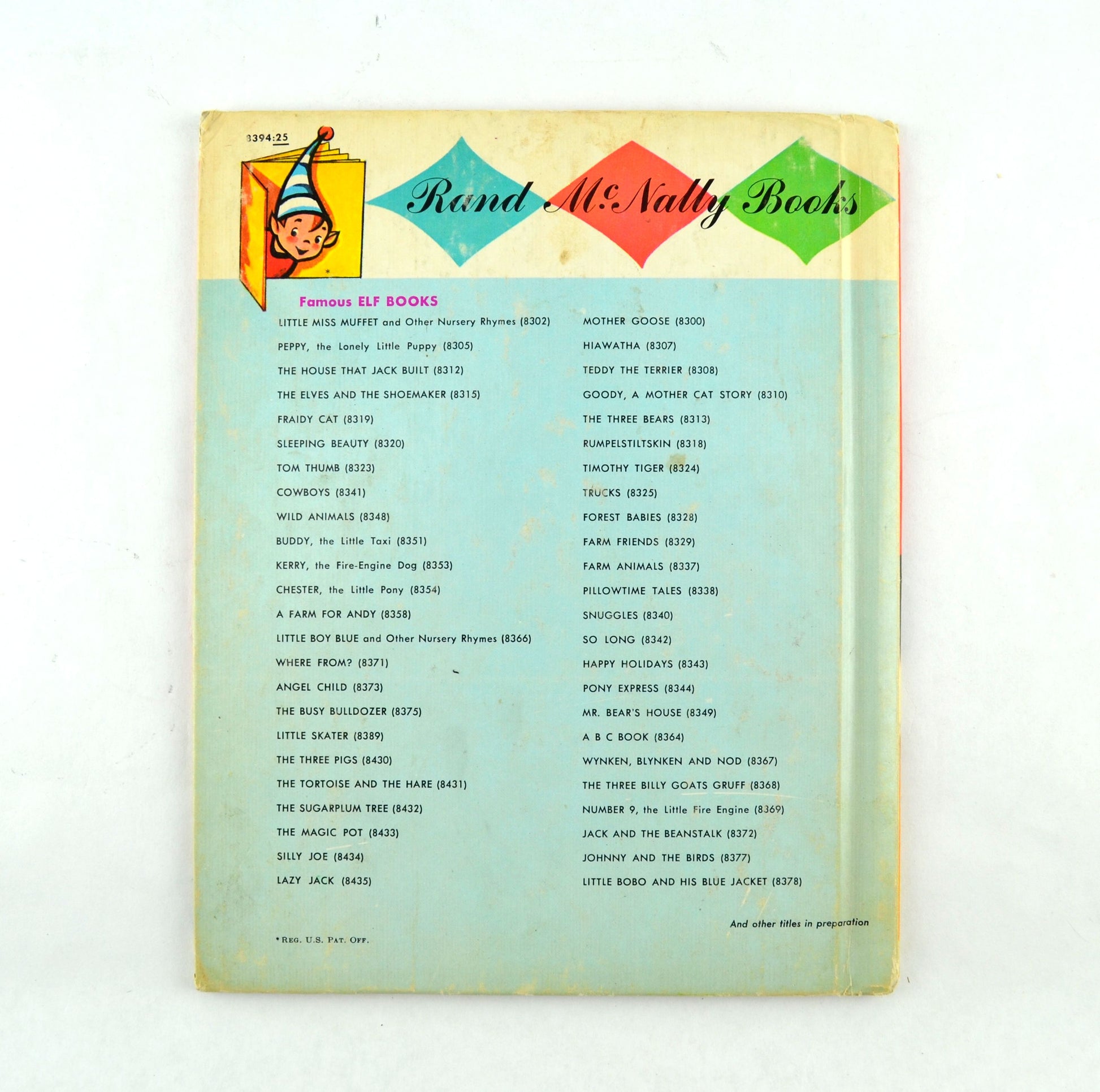 Choo Choo The Little Switch Engine 1954 Rand McNally Elf Book 8394 - Avid Vintage