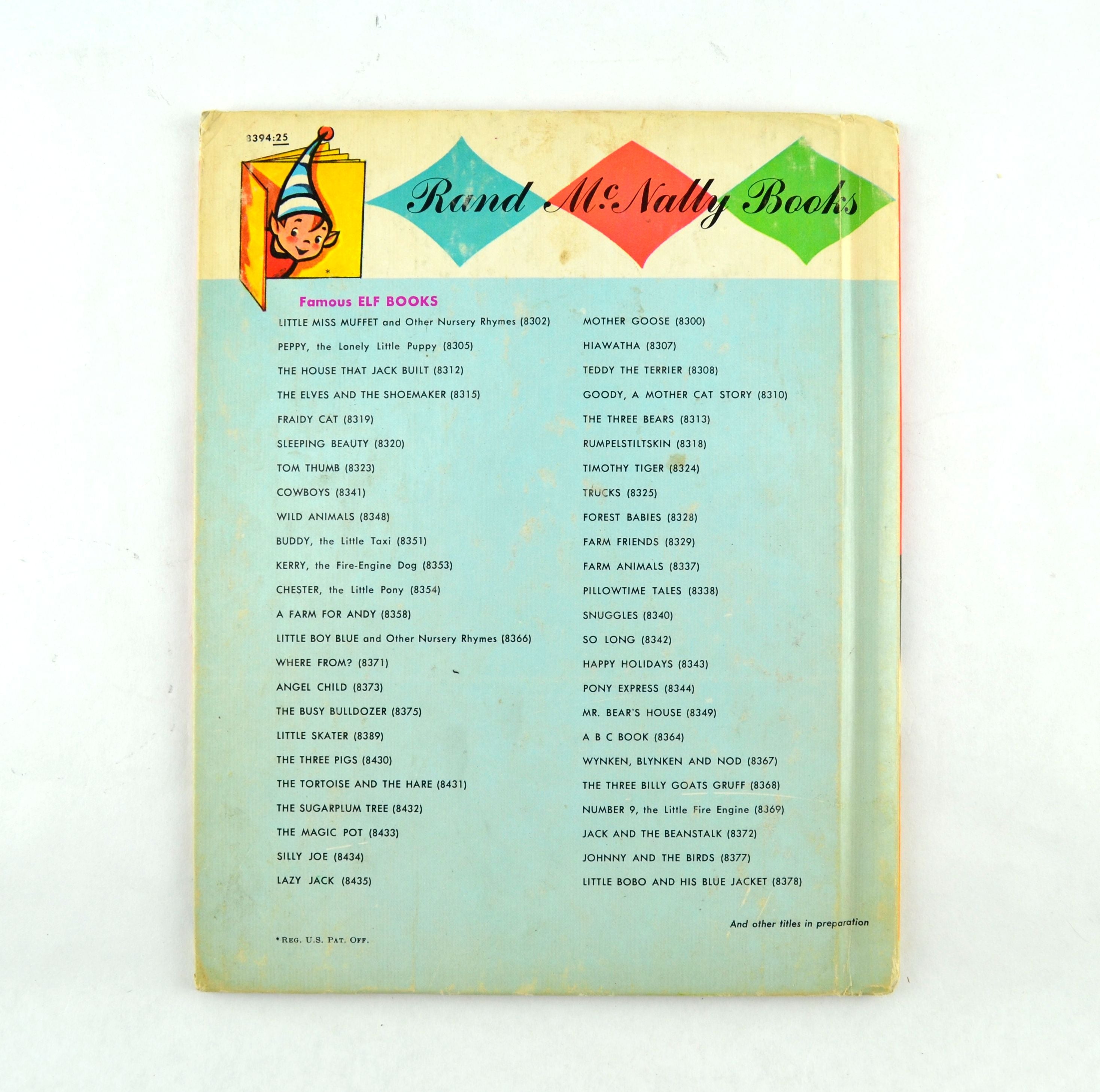 Choo Choo The Little Switch Engine 1954 Rand McNally Elf Book 8394 - Avid Vintage