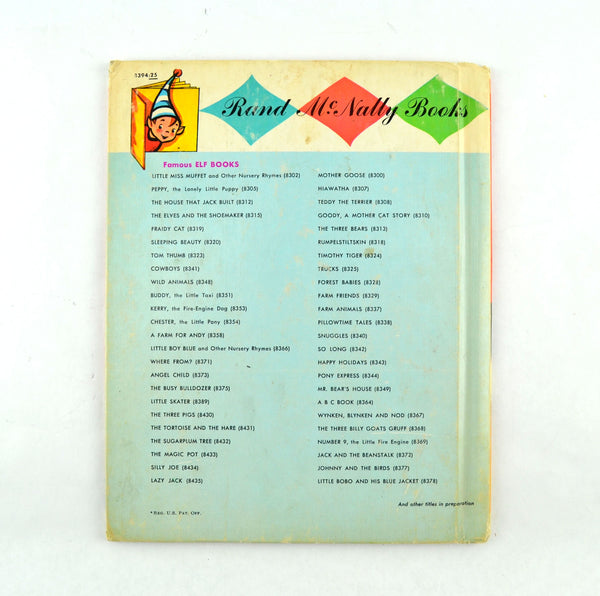 Choo Choo The Little Switch Engine 1954 Rand McNally Elf Book 8394 - Avid Vintage