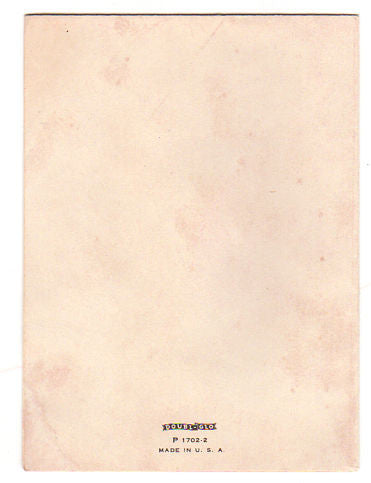 Vintage Circus Elephant Valentine Card 1940s Greeting Standing on Ball Doubl-Glo - Avid Vintage