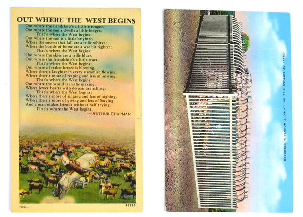 Vintage Colorado Postcards Lot of 10 Manitou Colorado Springs Central City - Avid Vintage