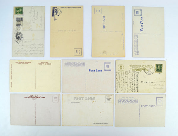 Vintage Colorado Postcards Lot of 10 Manitou Colorado Springs Central City - Avid Vintage