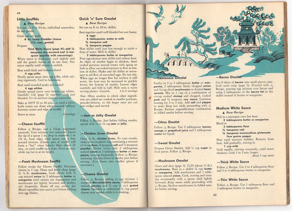 Vintage 1956 CookBook 260 Cooling Dishes for Hot Weather 1950s Recipes - Avid Vintage