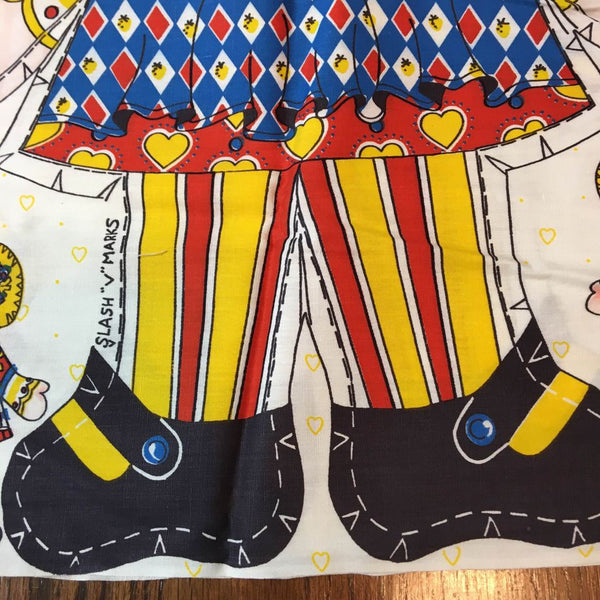 Cut and Sew 20 Inch Girl Doll Pillow Fabric Panel