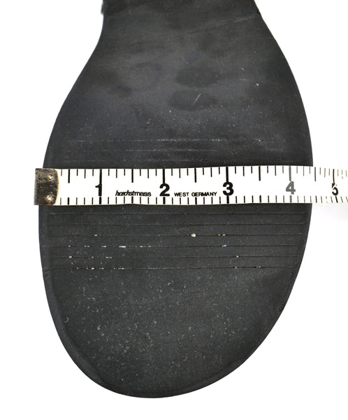 Vintage 1990s Double Heelix Shoes Womens Leather Oxford US Size 10 Black and Blue - Avid Vintage