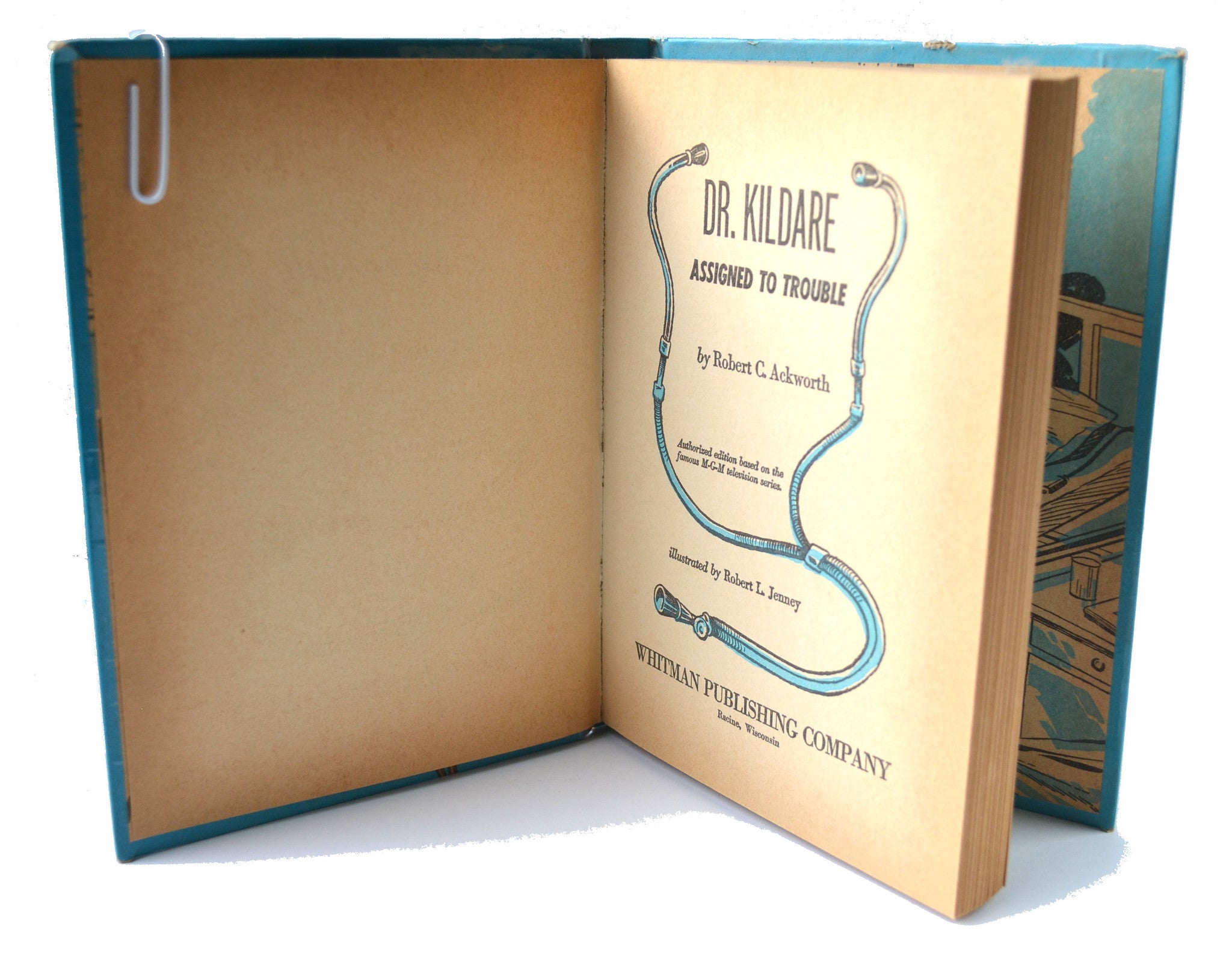 Dr. Kildare Assigned to Trouble Vintage 1963 Whitman Hardcover Children's Book - Avid Vintage