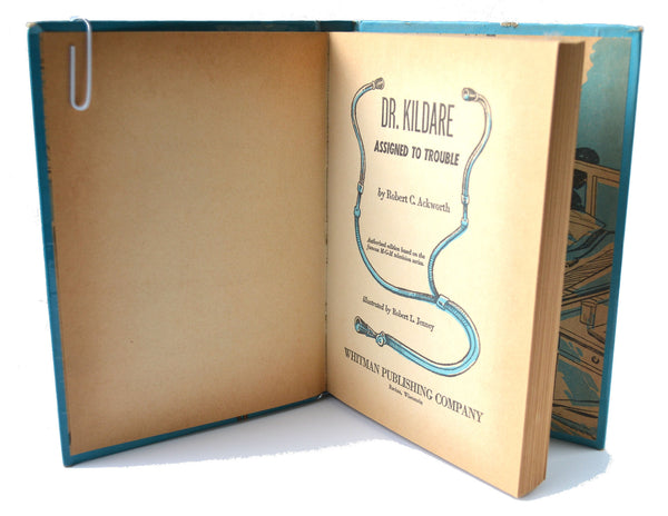 Dr. Kildare Assigned to Trouble Vintage 1963 Whitman Hardcover Children's Book - Avid Vintage