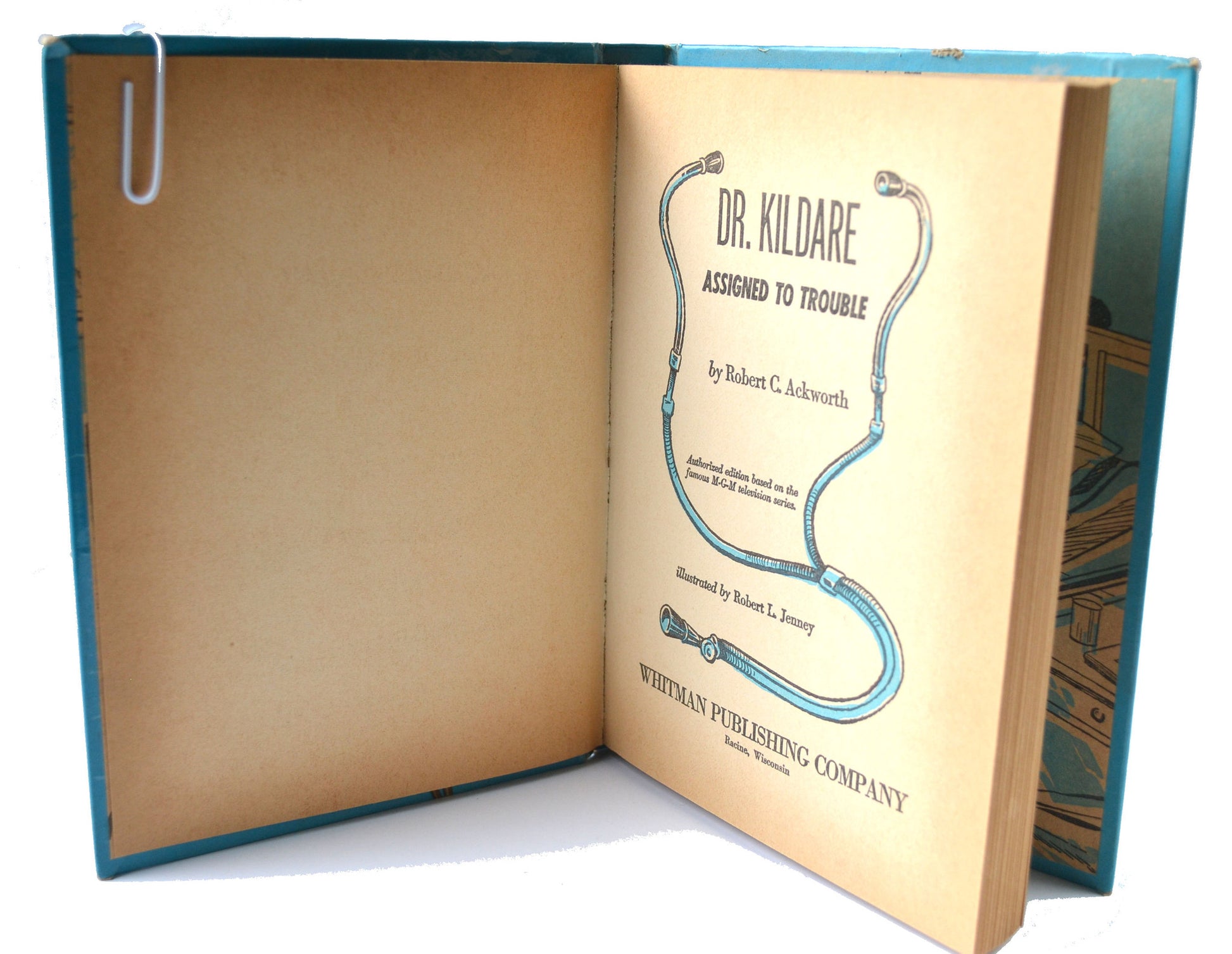 Dr. Kildare Assigned to Trouble Vintage 1963 Whitman Hardcover Children's Book - Avid Vintage