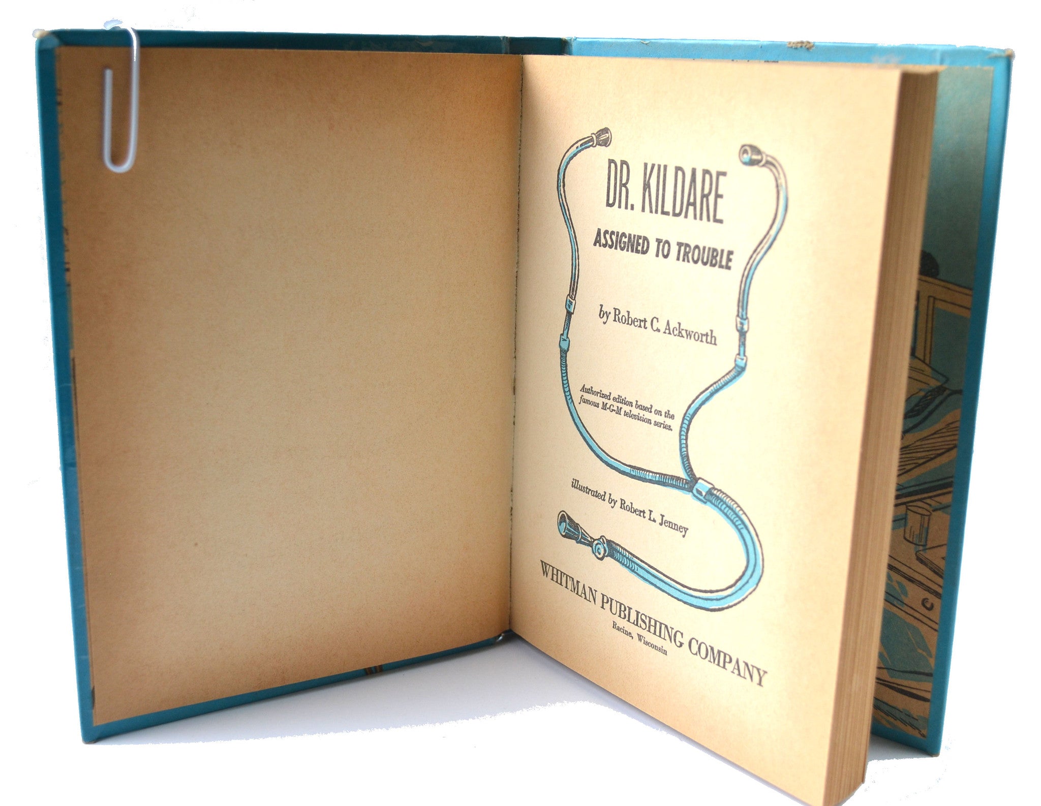 Dr. Kildare Assigned to Trouble Vintage 1963 Whitman Hardcover Children's Book - Avid Vintage