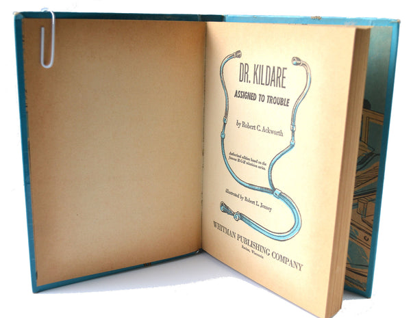 Dr. Kildare Assigned to Trouble Vintage 1963 Whitman Hardcover Children's Book - Avid Vintage