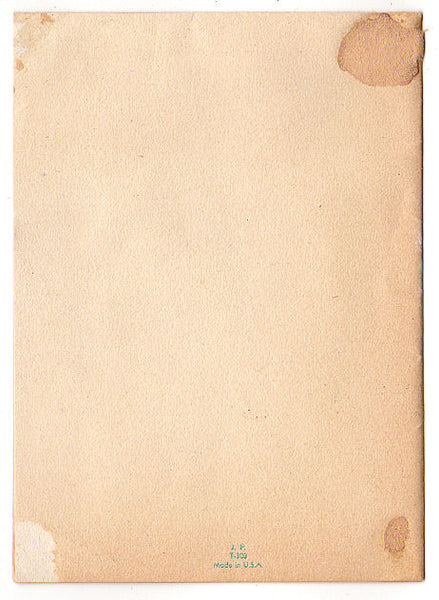 Ducks with Large Flowers Vintage Easter Greeting Card Used - Avid Vintage