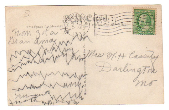 Vintage 1912 RPPC Hospital Fairbury Nebraska 1910s Real Photo Postcard - Avid Vintage