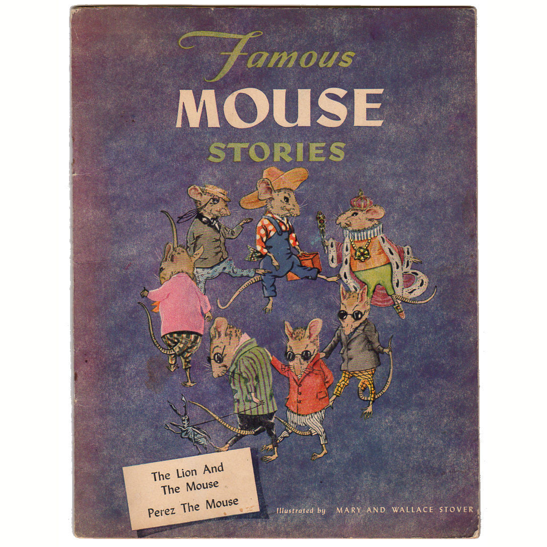 Mouse Books Famous Mouse Stories The Lion and the Mouse Three Blind Mice Vintage 1 ...