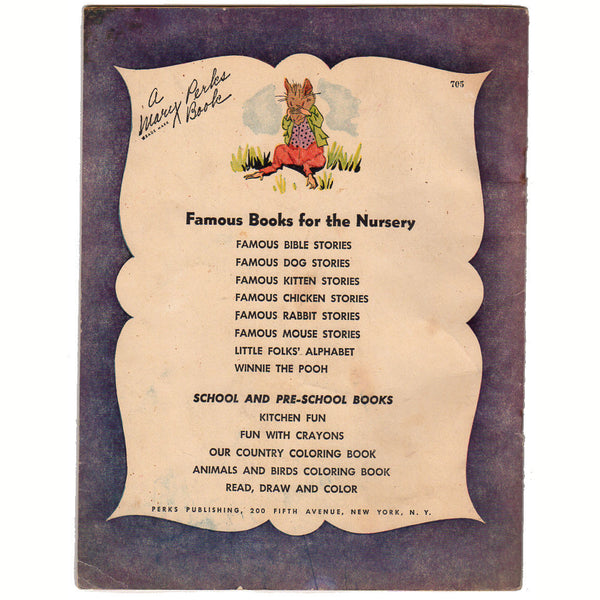 Famous Mouse Stories The Lion and the Mouse Three Blind Mice Vintage 1944 Children's Book - Avid Vintage