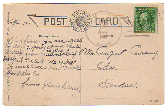 Vintage 1910s Fern Rocks Near Minneapolis Kansas Postcard - Avid Vintage