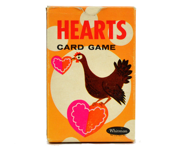 Hearts Whitman Card Game Vintage 1960s Playing Cards for Children Complete Deck No 4114 - Avid Vintage