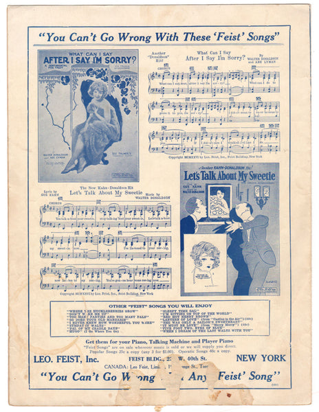 Vintage 1920s Sheet Music Horses A Funny Fox Trot Song Collectible Artwork - Avid Vintage