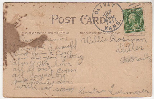 How to Prevent Boy Being Killed Antique 4th of July Embossed Postcard - Avid Vintage