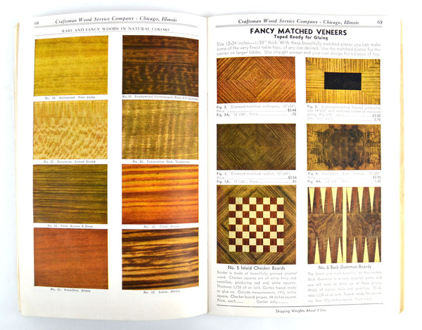 Vintage Hunt's Woodworkers Catalog 15A Craftsman Wood Service Company - Avid Vintage
