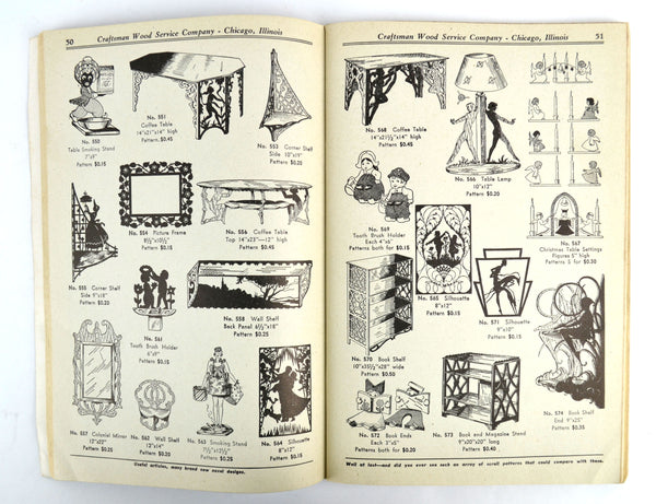 Vintage Hunt's Woodworkers Catalog 15A Craftsman Wood Service Company - Avid Vintage