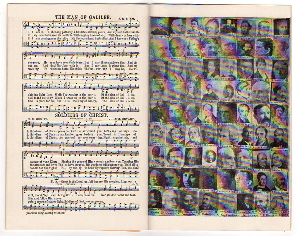 Immortal Hymn Writers Book by Dr. J. A. Lee Pictures and Biographies - Avid Vintage