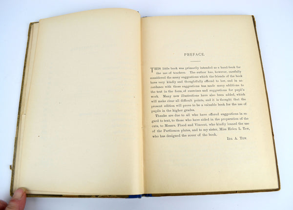 Industrial Drawing Hand Book for Teachers by Ida A Tew 1897 Second Edition - Avid Vintage