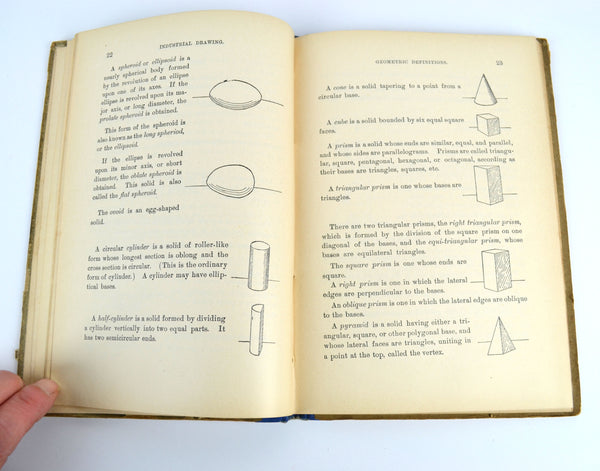 Industrial Drawing Hand Book for Teachers by Ida A Tew 1897 Second Edition - Avid Vintage