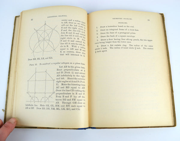 Industrial Drawing Hand Book for Teachers by Ida A Tew 1897 Second Edition - Avid Vintage