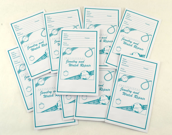 Jewelry and Watch Repair Envelopes Lot 0f 10 - Avid Vintage