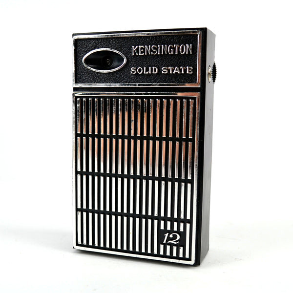 Kensington Radio Vintage Black AM Portable 12 Transistor Battery Operated Model 5026 - Avid Vintage