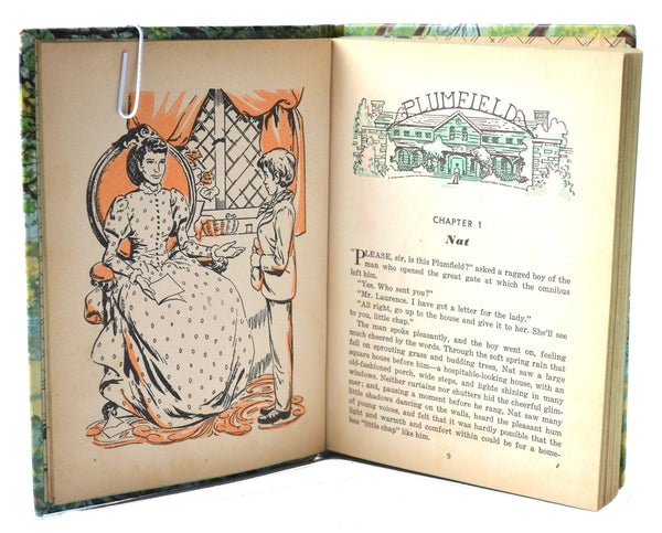 Little Men 1955 Louisa May Alcott Vintage Whitman Hardcover Childrens Book - Avid Vintage