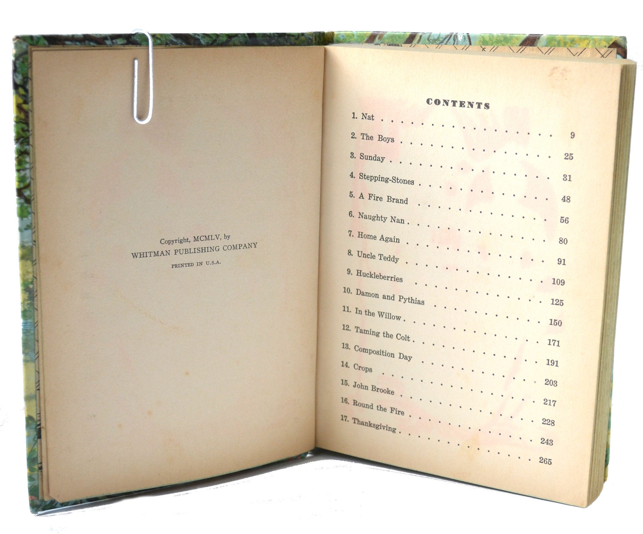 Little Men 1955 Louisa May Alcott Vintage Whitman Hardcover Childrens Book - Avid Vintage