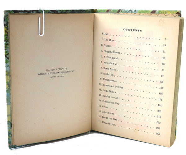 Little Men 1955 Louisa May Alcott Vintage Whitman Hardcover Childrens Book - Avid Vintage