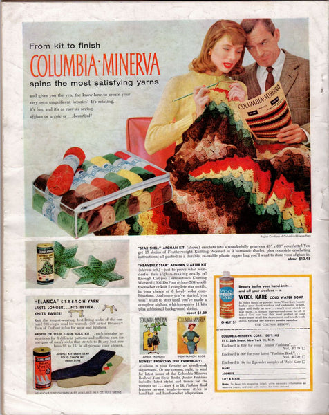 Vintage 1957 McCalls Needlework Magazine Spring and Summer featuring Rose Decor to Make - Avid Vintage