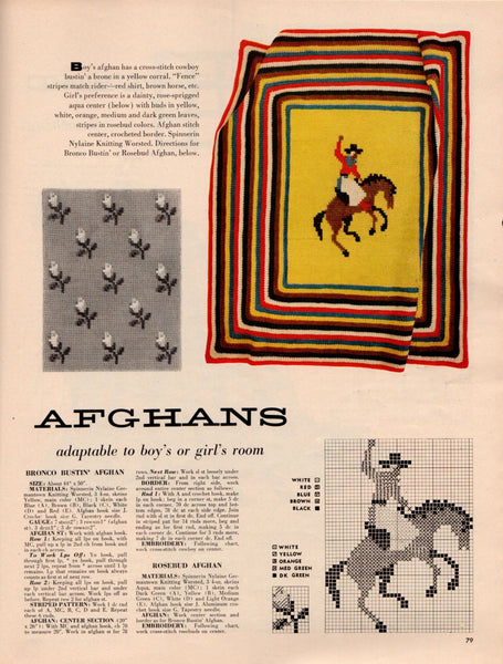 Vintage 1957 McCalls Needlework Magazine Spring and Summer featuring Rose Decor to Make - Avid Vintage