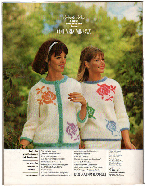 Vintage 1965 McCalls Needlework Magazine Spring and Summer Doll Clothes - Avid Vintage