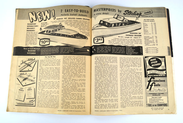 Model Airplane Magazines Lot of 3 Model Airplane News 1953, 1974 and Air Classics 1974 - Avid Vintage