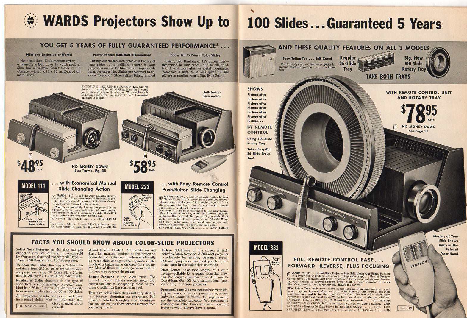 Vintage 1963 Montgomery Ward Camera Catalog Nikon Kodak Fotron - Avid Vintage