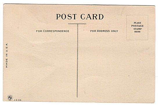 Vintage Greeting Postcard Ohiowa Nebraska Boy Antique Car Binoculars Orange Pennant - Avid Vintage