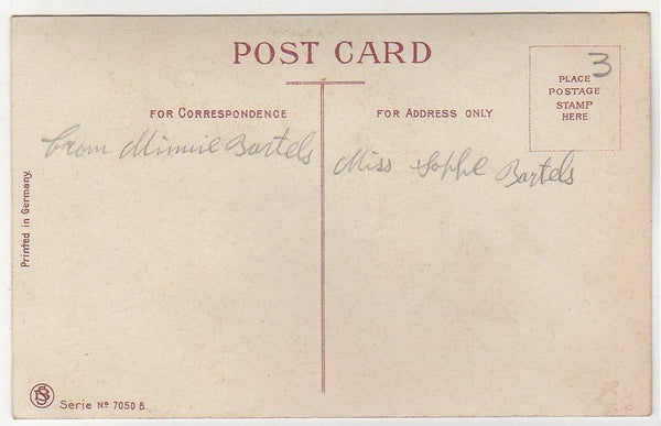 Old Vintage Christmas Postcard Adorable Birds Snowy Church Scene Samson Brothers - Avid Vintage