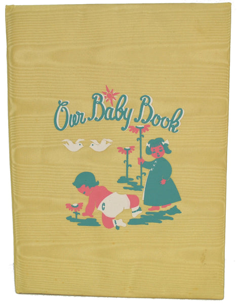 Our Baby Book Vintage 1950s Milestones and Firsts Designed by Marion Raider - Avid Vintage