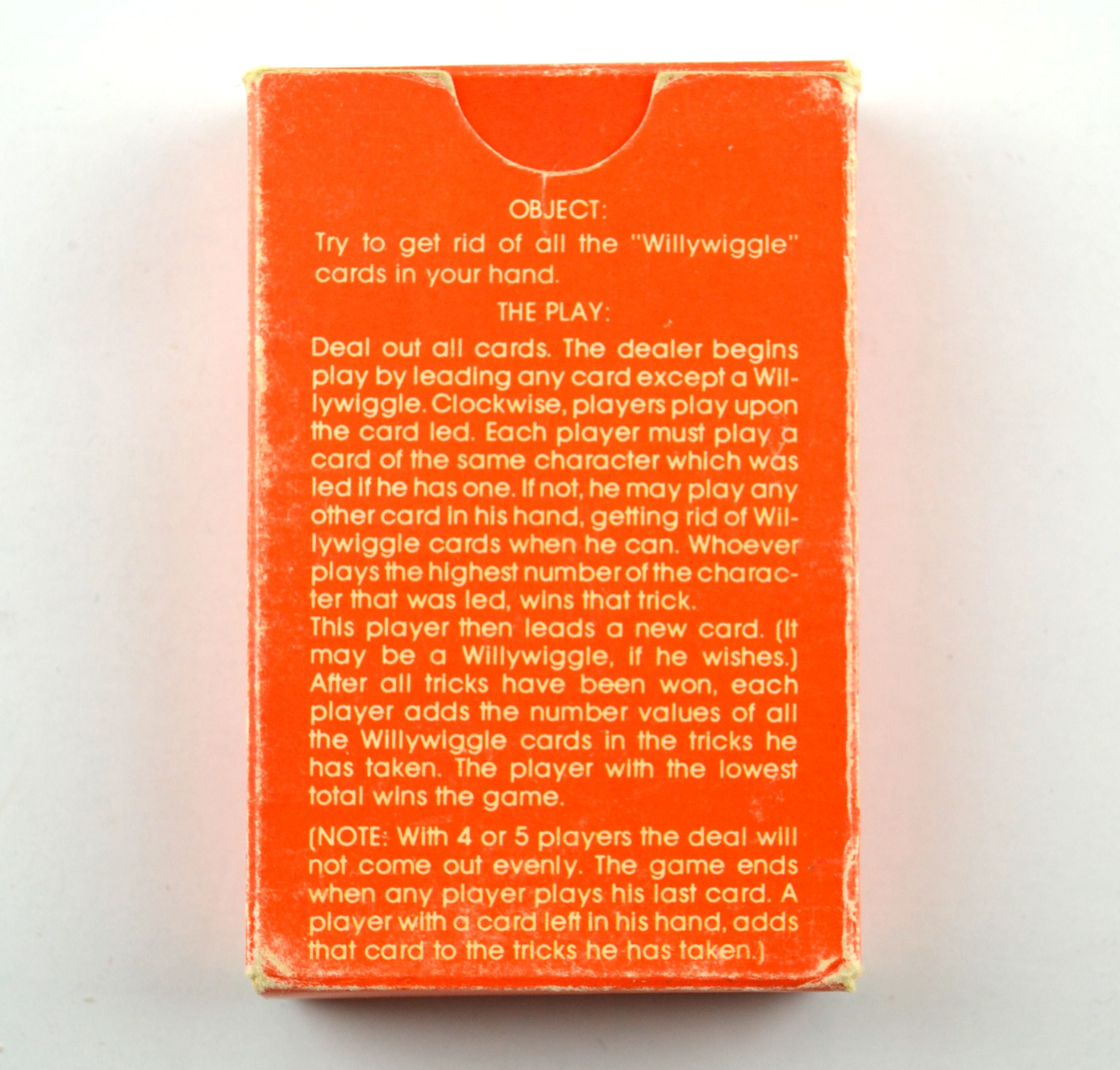 Vintage Raggedy Andy Willywiggle Card Game 1975 Hallmark Bobbs Merrill Complete
