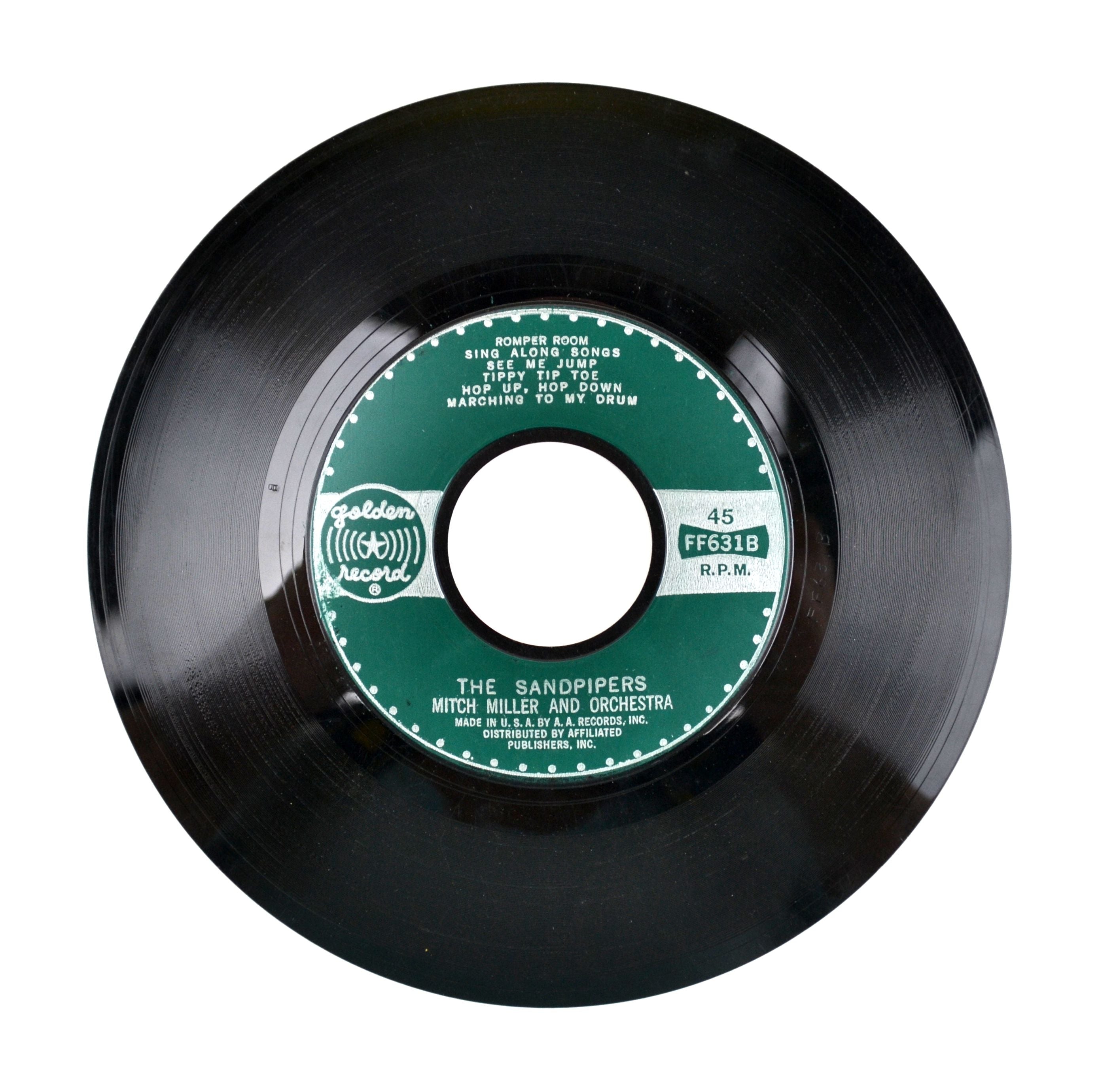 Viintage Romper Room Sing-A-Long Songs Golden Record 631 - 45 RPM