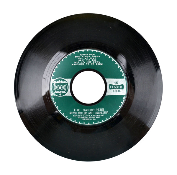 Viintage Romper Room Sing-A-Long Songs Golden Record 631 - 45 RPM - Avid Vintage