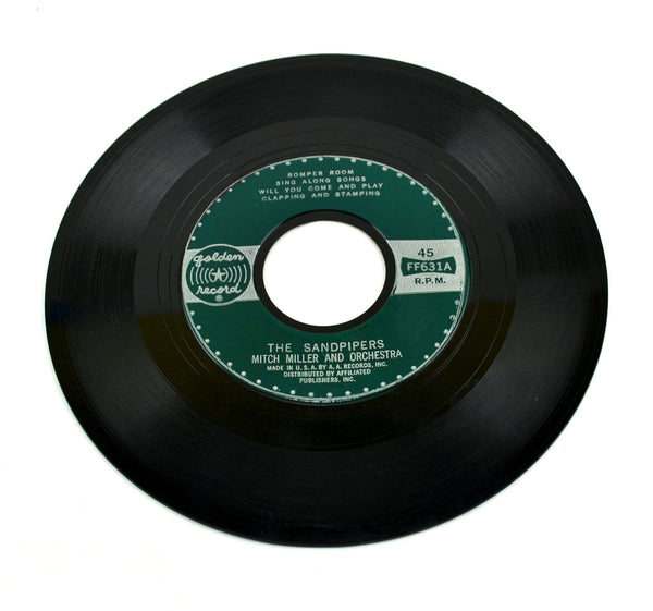 Viintage Romper Room Sing-A-Long Songs Golden Record 631 - 45 RPM - Avid Vintage