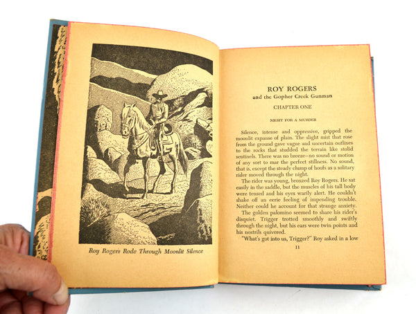 Roy Rogers and the Gopher Creek Gunman Vintage 1945 Whitman Hardcover Book - Avid Vintage