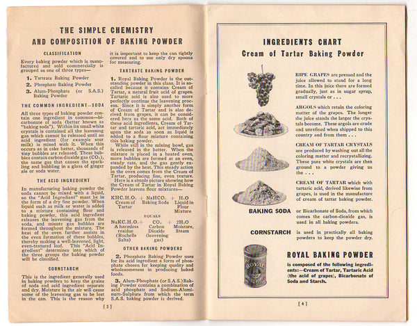 Vintage 1941 Royal Success in Baking Cookbook Royal Baking Powder Recipes - Avid Vintage