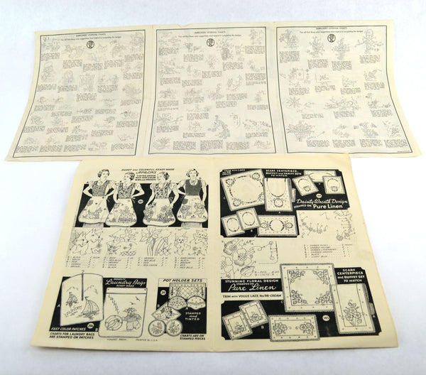 Vintage SS Kresge Wonder Art Vogart Needlework Catalogs 1938, 1939, 1942 - Avid Vintage