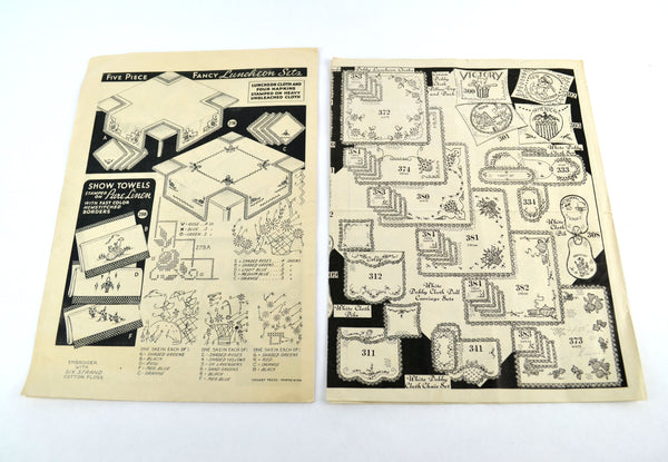 Vintage SS Kresge Wonder Art Vogart Needlework Catalogs 1938, 1939, 1942 - Avid Vintage